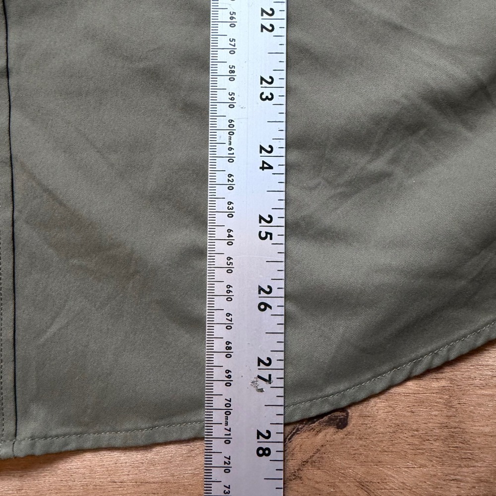 Untuckit Shirt Mens Large Green Performance Stretch Gironde Button Down Commute - Picture 6 of 8